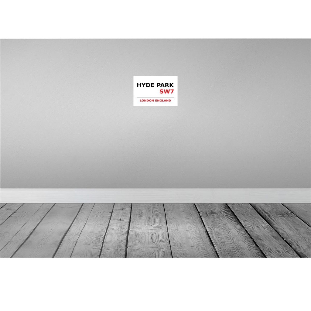 [LA-114346-2030] Blechschild 20x30 cm England Hyde Park SW7 Abenteuer Reisen Urlaub Bild 2