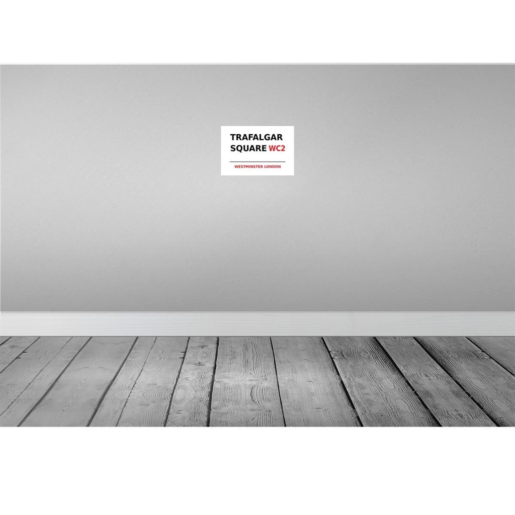 [LA-114404-2030] Blechschild 20x30 cm Westminster Trafalgar Square WC2 Abenteuer Reisen England Urlaub Bild 2