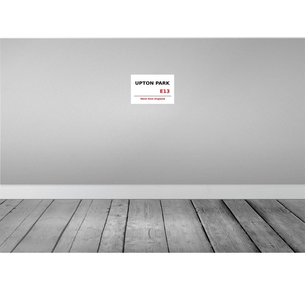[LA-114408-H] Holzschild 20x30 cm West Ham Upton Park E13 England Bild 2