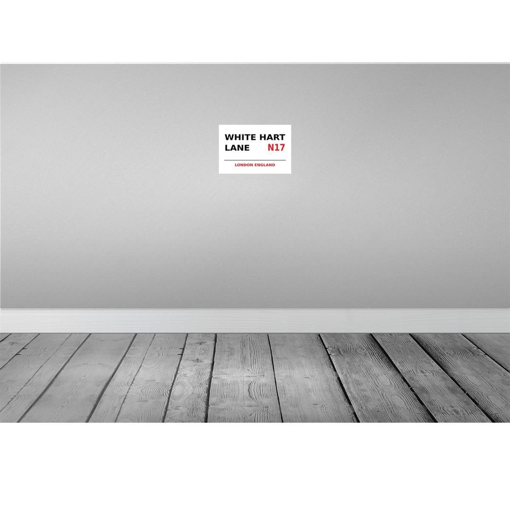 [LA-114417-H] Holzschild 20x30 cm England White Hart Lane N17 Bild 2