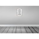 [LA-114424-2030] Blechschild 30x20 cm Du bist stark, mutig, schön Dekoration Spruch Zitat Bild 2