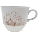 Kaffeetasse Bareuther Form 4732 Braune Blätter gebraucht - gut