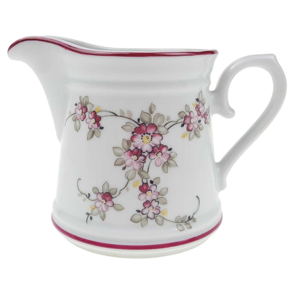 Milchkännchen Winterling Kirchenlamitz Blumendekor Rot Gelb Grün gebraucht - sehr gut