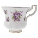 Kaffeetasse klein Royal Albert Sweet Violets gebraucht - akzeptabel