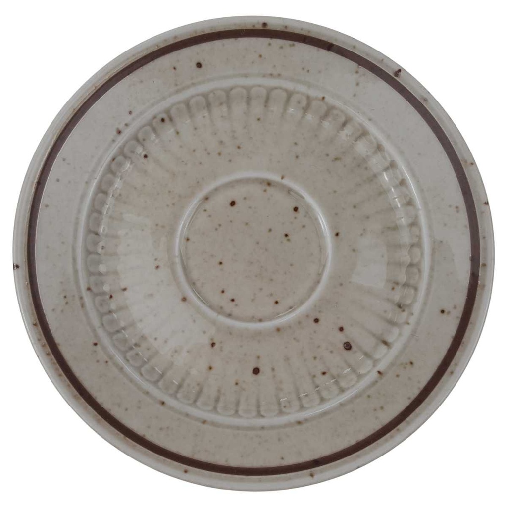 [129363] Untertasse für Kaffee 14 cm Winterling Marktleuthen Blumen Obst Dekor gebraucht - sehr gut
