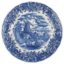 Speiseteller 25,7 cm Royal Tudor 17 th Century England Blau gebraucht - sehr gut