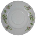 Untertasse 15 cm Eschenbach Bayreuth Brunhilde grüne Ranke gebraucht - gut