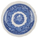 Untertasse für Tee/Kaffee 15 cm Masons Vista Blau gebraucht - akzeptabel