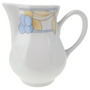 Milchkännchen Atelier Porzellan Bunte Blumen