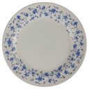 Speiseteller 24,7 cm Arzberg Form 1382 Blaublüten gebraucht - gut