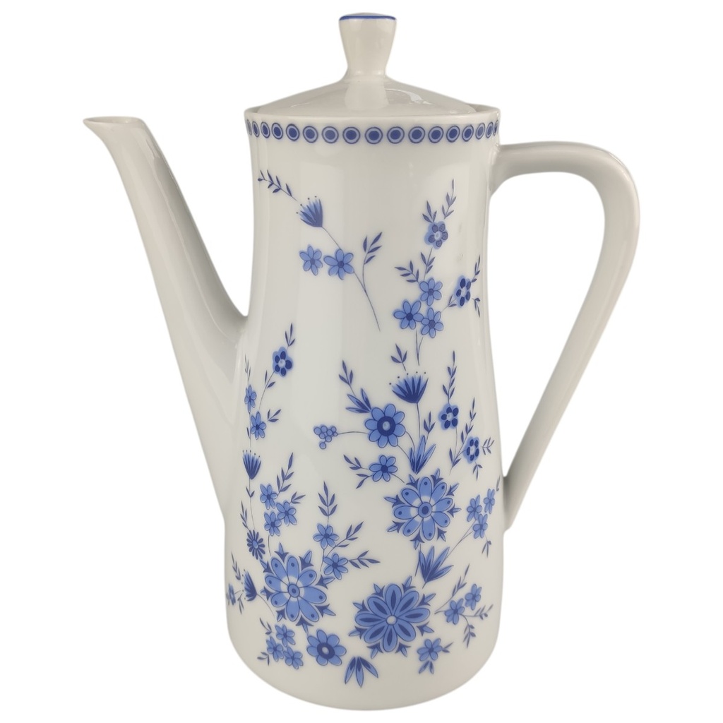 Kaffeekanne Kanne 0,55 L Seltmann Weiden Doris Bayerisch Blau gebraucht - gut
