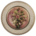 Wandteller Goldrand Golddekor AK Kaiser Dekor 1084 Blumendekor gebraucht - neuwertig