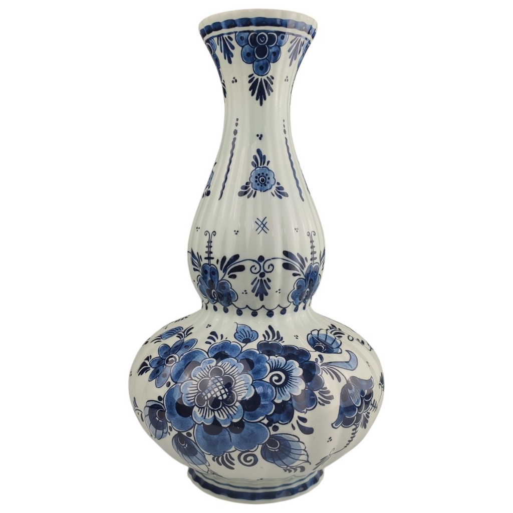 [1823014] Vase Blumenvase 32 cm Koninklijke Goedewaagen Blauw Delfts Blumendekor Blau gebraucht - sehr gut