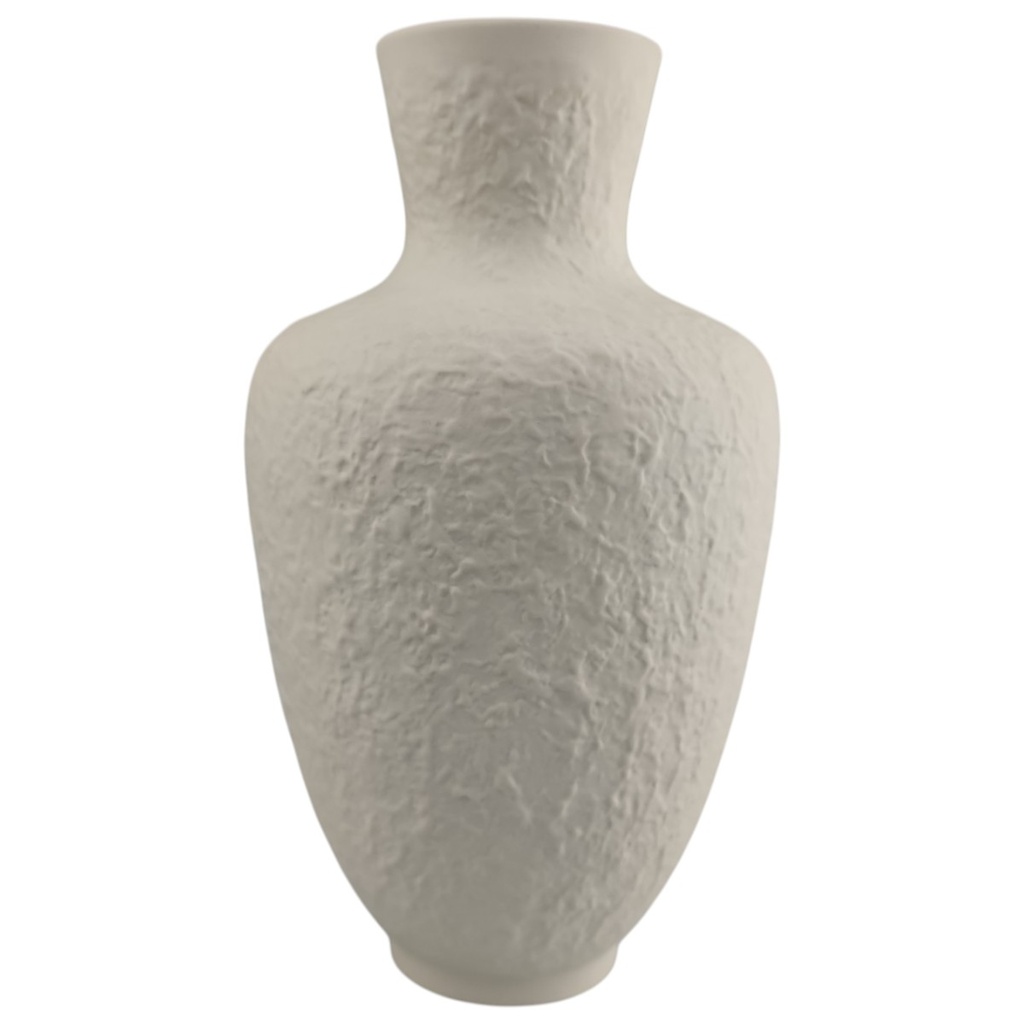 Vase Blumenvase 22,3 cm Metzler & Ortloff Weiß gebraucht - gut