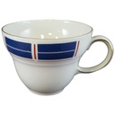 Kaffeetasse Tasse Goldrand Seltmann Weiden Blau Rot mit gebraucht - gut