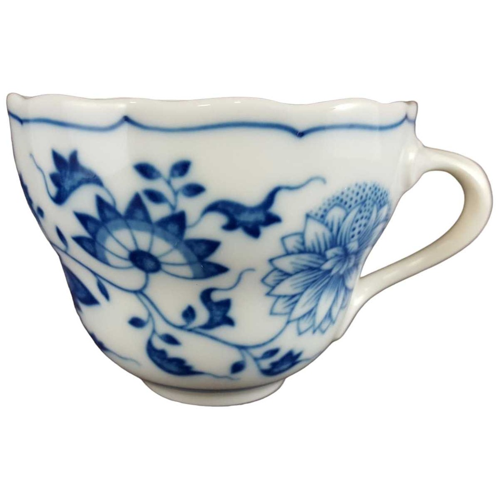[4581151] Kaffeetasse Tasse Hutschenreuther Maria Theresia Zwiebelmuster I. Wahl Blau gebraucht - sehr gut