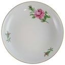 Untertasse für Kaffee ohne Spiegel 13,5 cm Fürstenberg Alt Rote Rose 02171