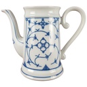 Kaffeekanne ohne Deckel Kanne 1,2 L Bareuther Indisch Blau Strohblume gebraucht - gut