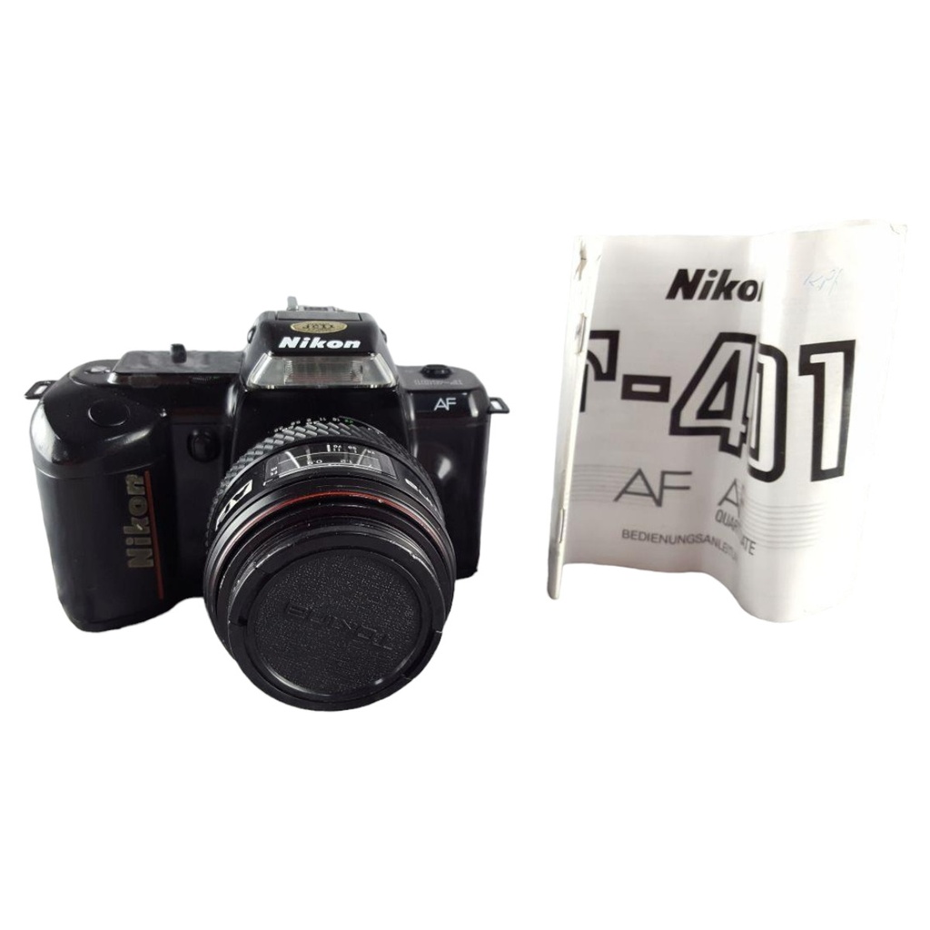 [458119855] Nikon F-401 AF SLR Kamera Objektiv Tokina SD 28-70 mm 1 3,5-4,5 ungetestet