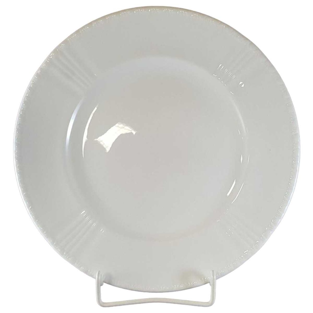[45812258] Speiseteller Essteller 27,6 cm Formano Windsor Weiß gebraucht - neuwertig