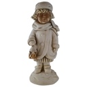 Wohnform Figur Junge mit Laterne Massiv Handarbeit H 23,2 cm