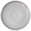 Untertasse für Kaffee 14,4 cm Seltmann Weiden Vanille Rand Rosa gebraucht - neuwertig