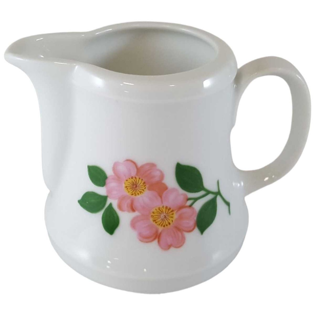 [45812574] Milchkännchen Bareuther Waldsassen Rosa Blüten gebraucht - sehr gut