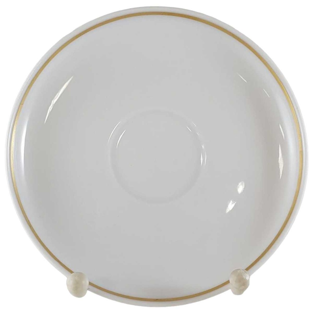 [45812591] Untertasse für Kaffee 13,7 cm Arzberg Brasilia Goldstreifen gebraucht - gut