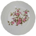 Kuchenteller Dessertteller Frühstücksteller 20 cm Winterling Schwarzenbach Rosa Rosen gebraucht - sehr gut