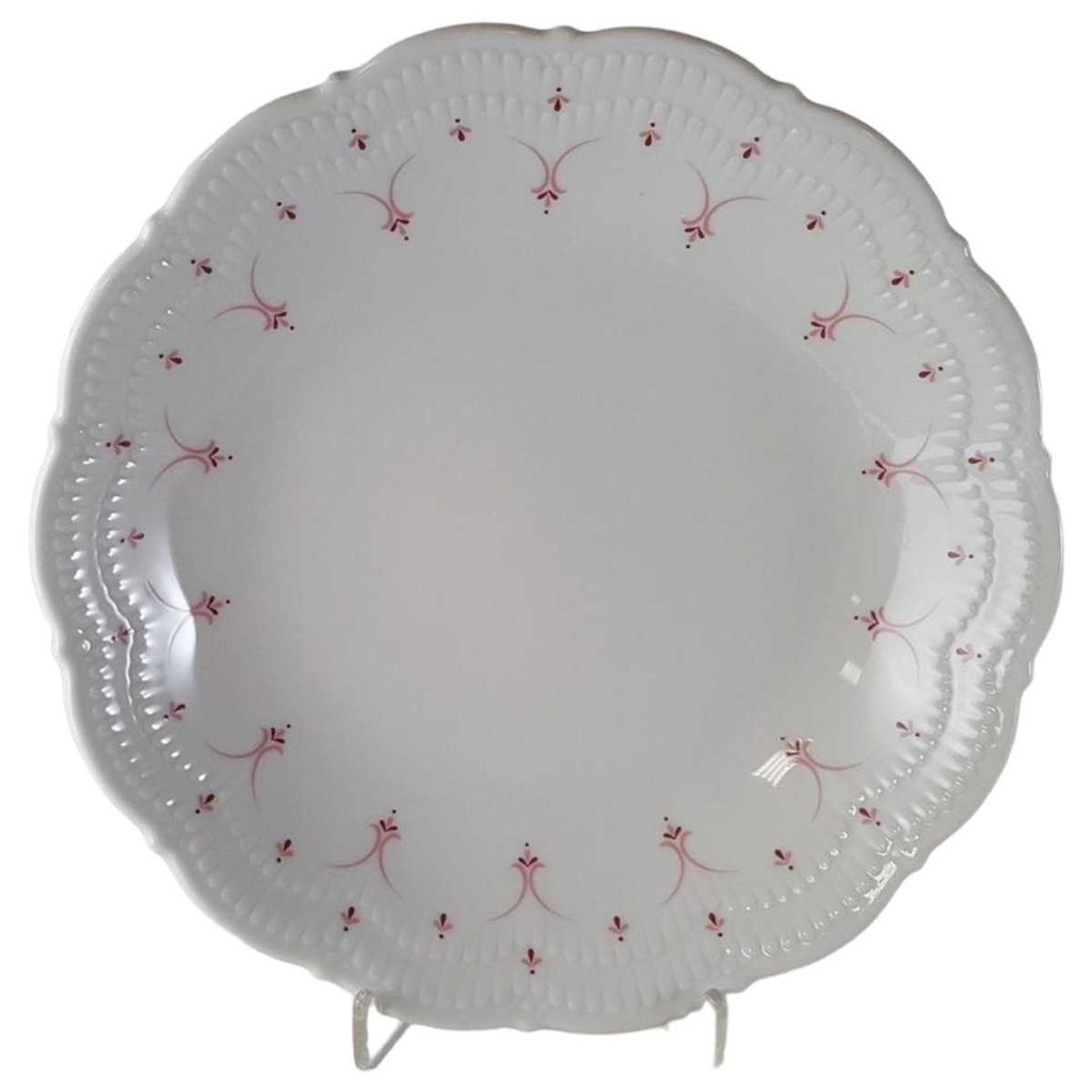 [45813104] Suppenteller 21,7 cm Schirnding Bavaria Opera rosa Dekor