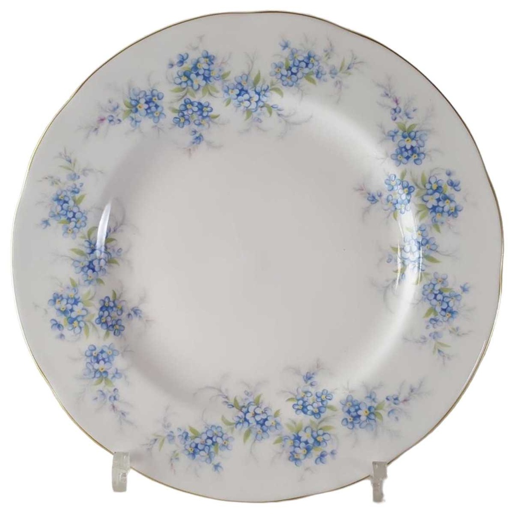 [45813264] Kuchenteller Dessertteller 20,2 cm Royal Standard Blaue Blumenranke
