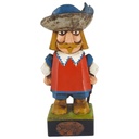 Holz Figur Musketier Handarbeit H 27,2 cm