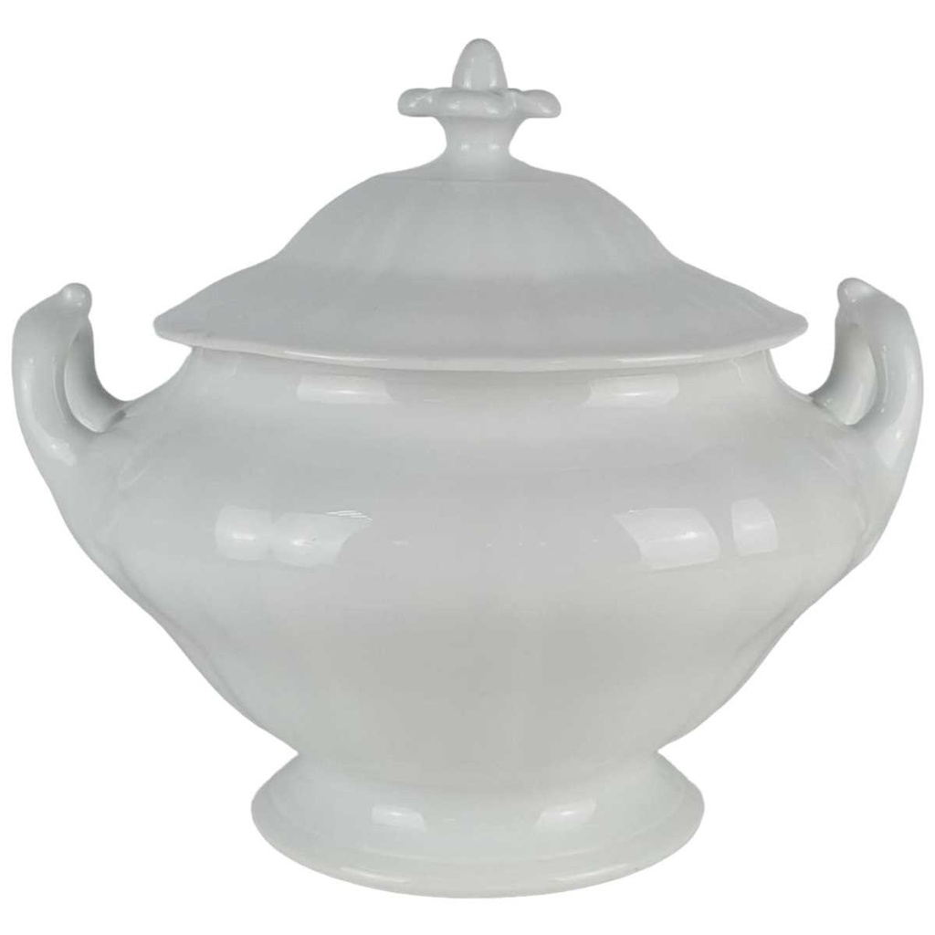 [458133098] Schüssel Servierschüssel 2,6 L Hutschenreuther Weiß Bavaria Selb gebraucht - gut