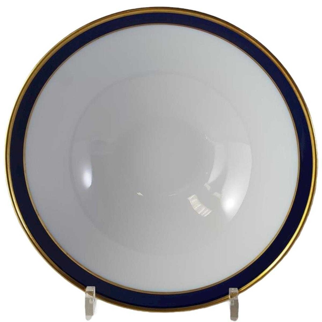 [45813515] Schüssel Servierschüssel Goldrand 21,4 cm Schumann Arzberg Form 1700 Echt Cobalt mit