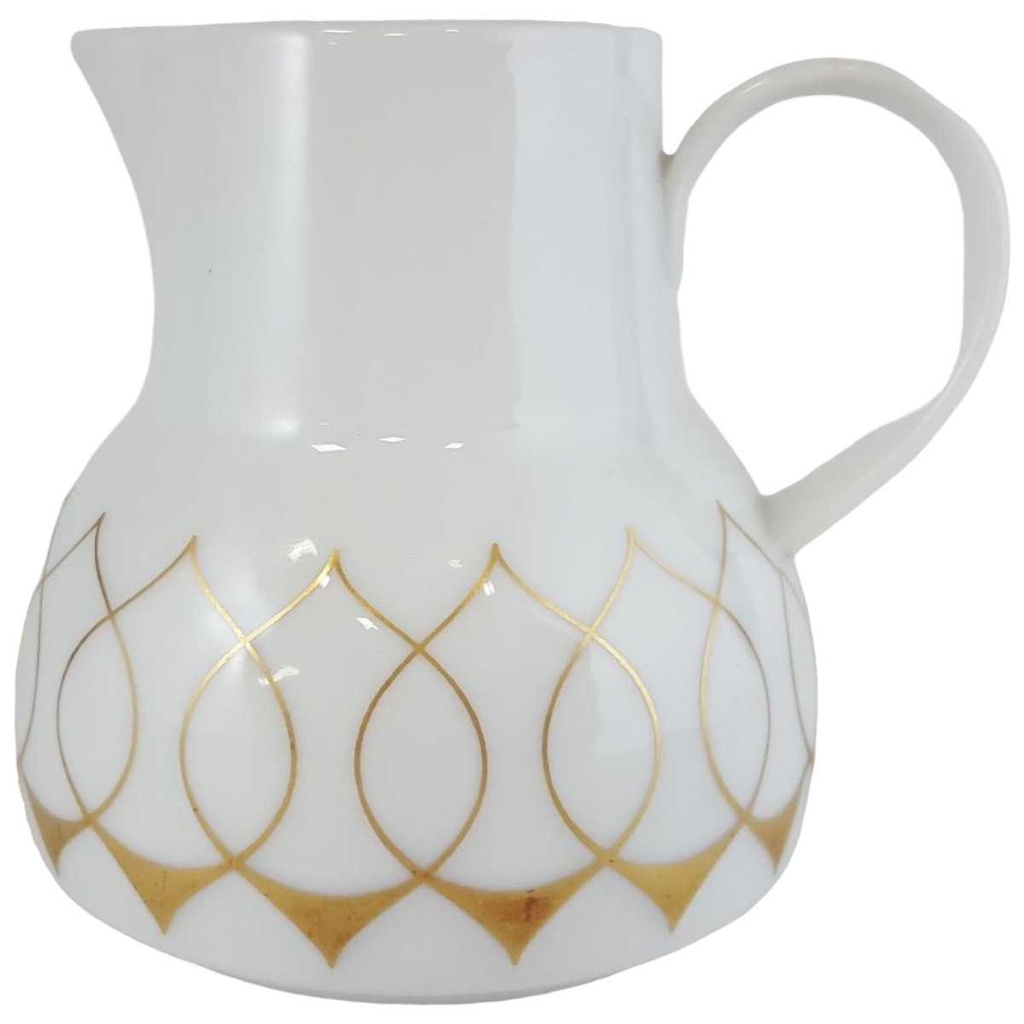 [4581354] Milchkännchen Rosenthal Lotus Goldsilhouette Björn Wiinblad gebraucht - sehr gut