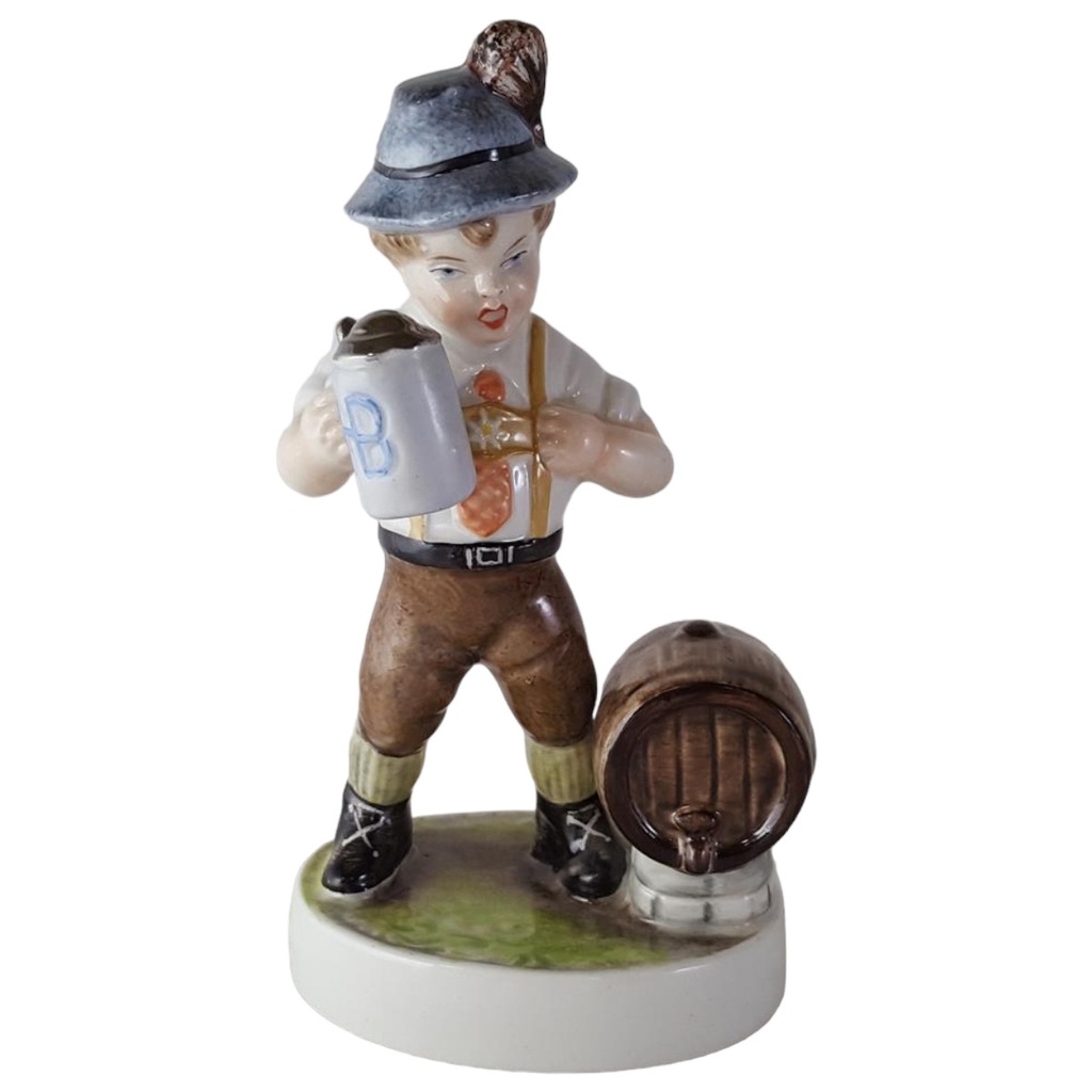 [45813824] Porzellanfabrik Wiefel & von der Wehd Steinbach Porzellan Figur H 17 cm