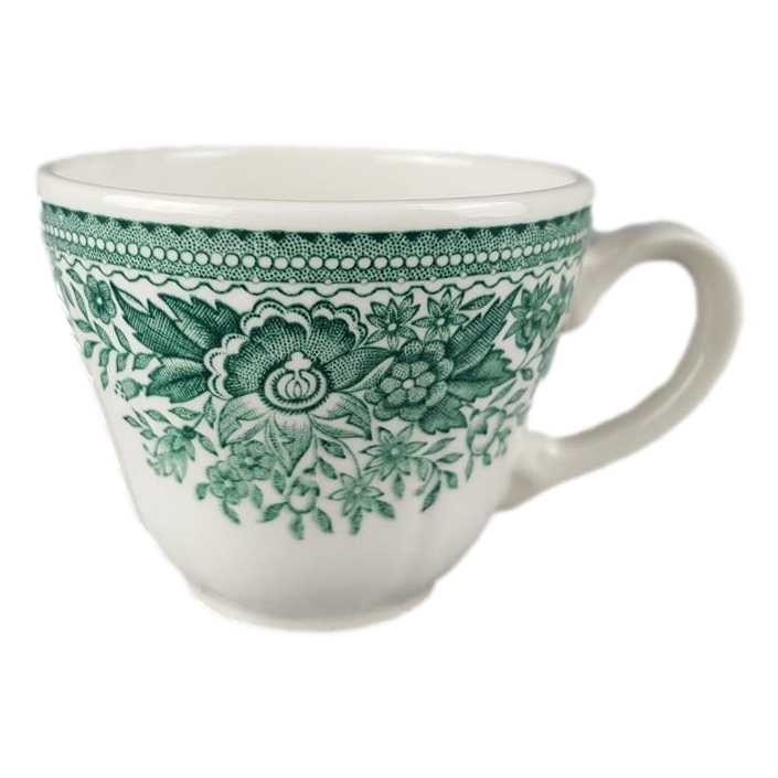 [458139143] Kaffeetasse Tasse Villeroy & Boch Fasan Grün gebraucht - sehr gut