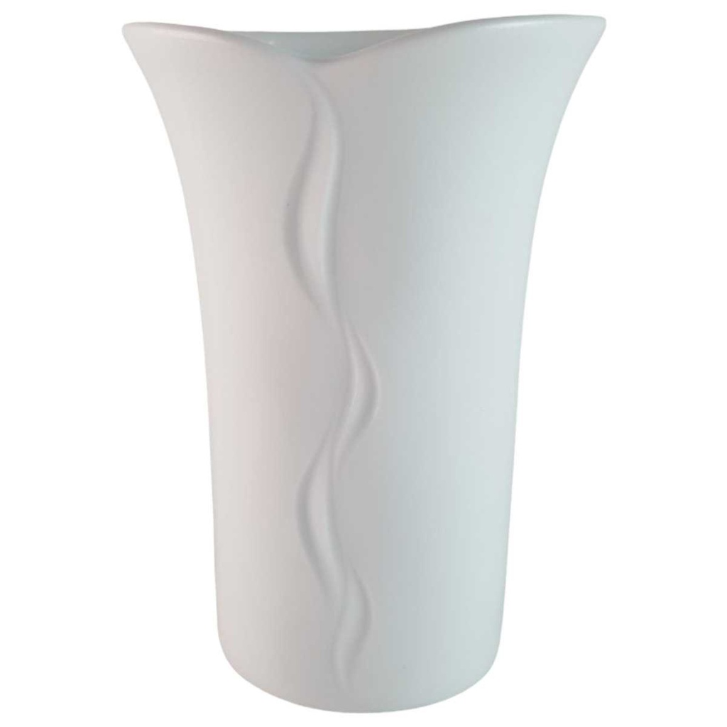 [45813998] Vase Dekorative 10,2 cm Royal KPM Bavaria Unbekannte Formen Weiß Relief gebraucht - sehr gut