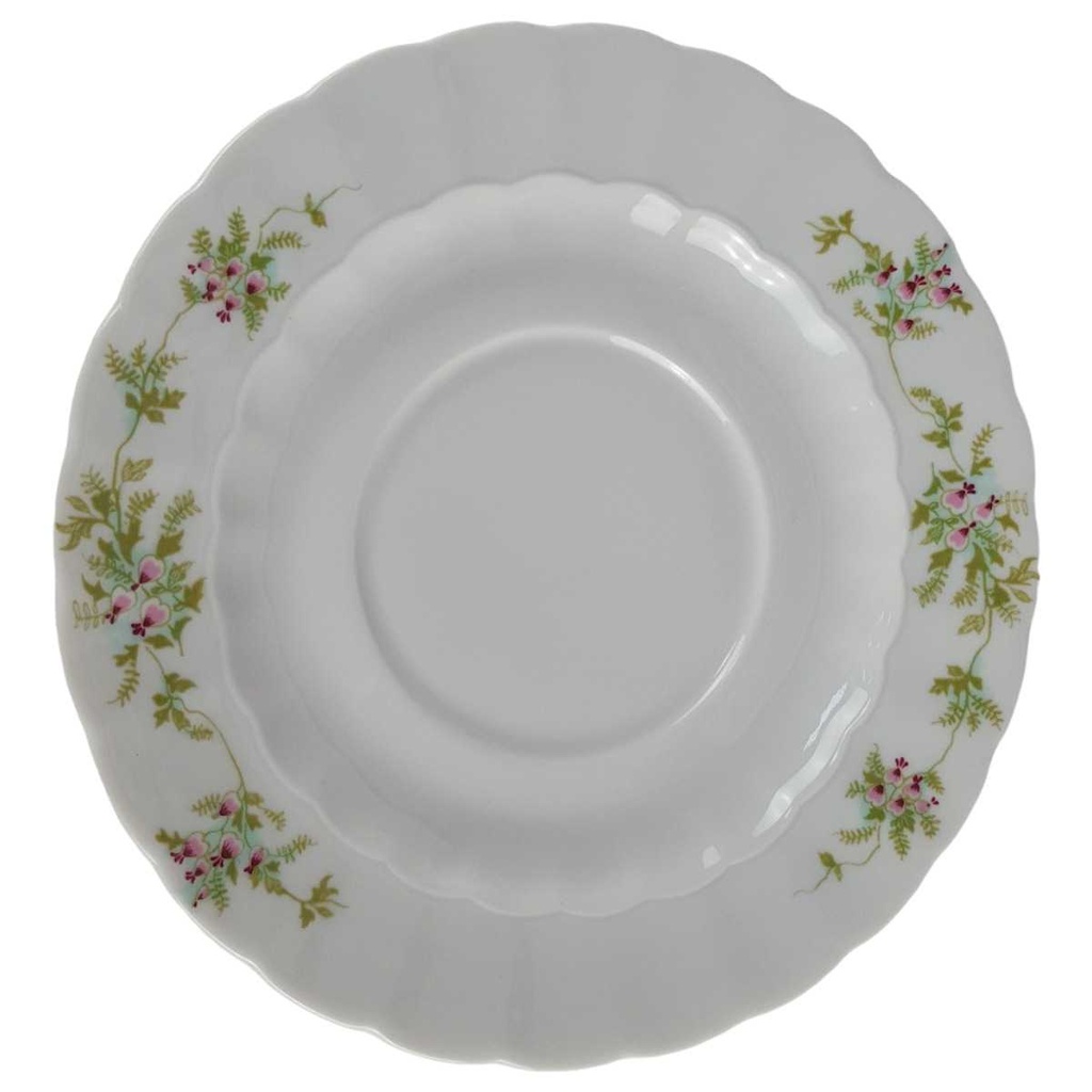[458140326] Untertasse für Suppe 17,2 cm Eschenbach Grüne Ranke III gebraucht - gut