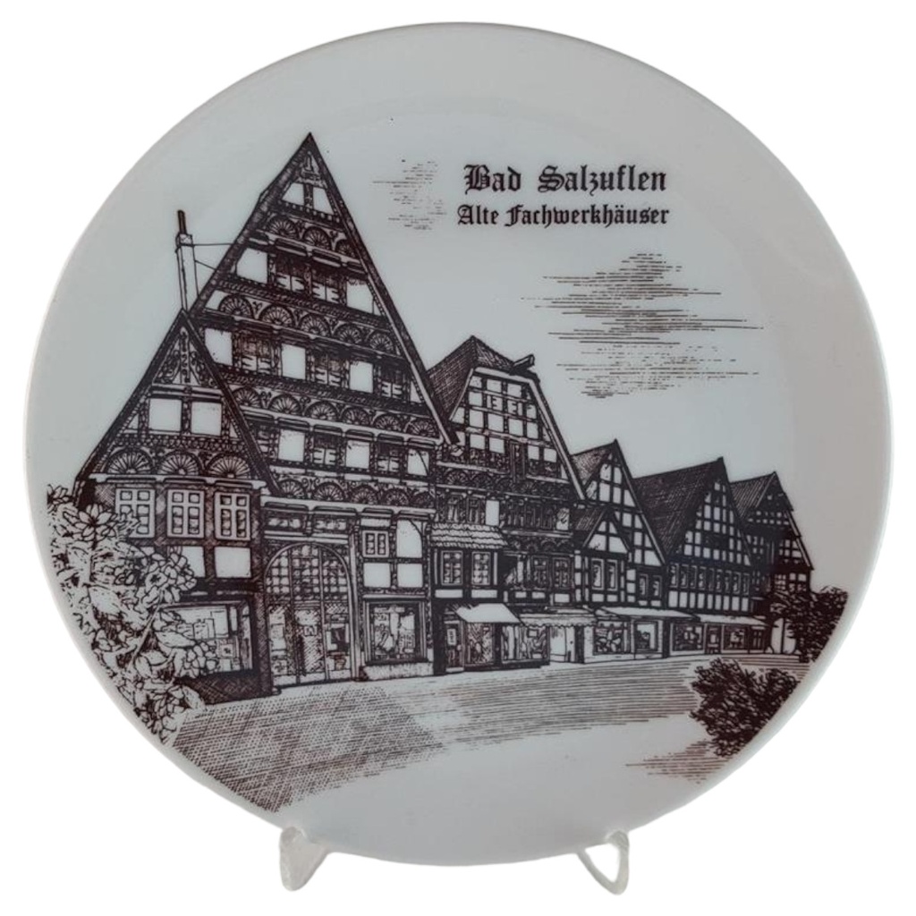 [45814093] Retsch Wunsiedel Porzellan Wandteller Bad Salzuflen D 19,2 cm