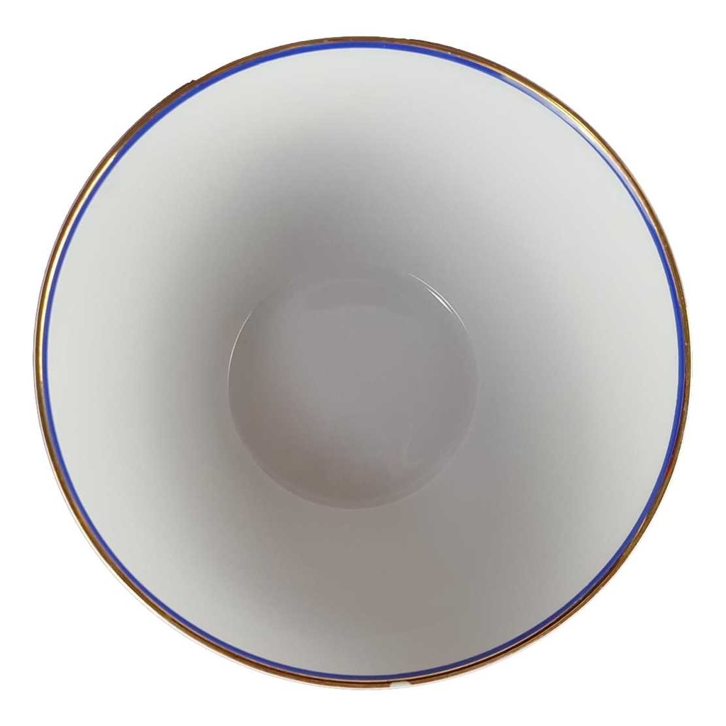 [458142390] Schüssel Servierschüssel 18,8 cm Arzberg Rand Blau Gold gebraucht - akzeptabel