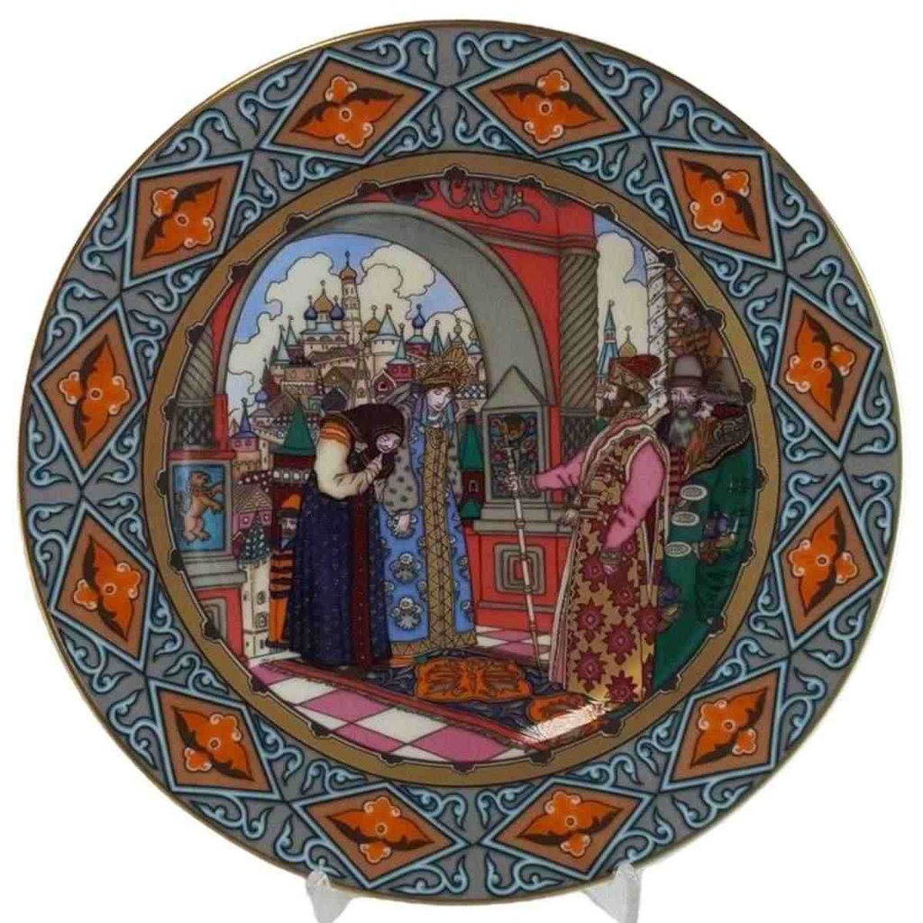 Wandteller Sammelteller Villeroy & Boch Heinrich Die Russischen Märchen gebraucht - sehr gut