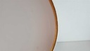 Servierplatte Speiseplatte Fleischplatte Steakplatte Goldrand 28x20,3 cm Thomas Porzellan Form 3001 Scharrer Entwurf gebraucht - gut