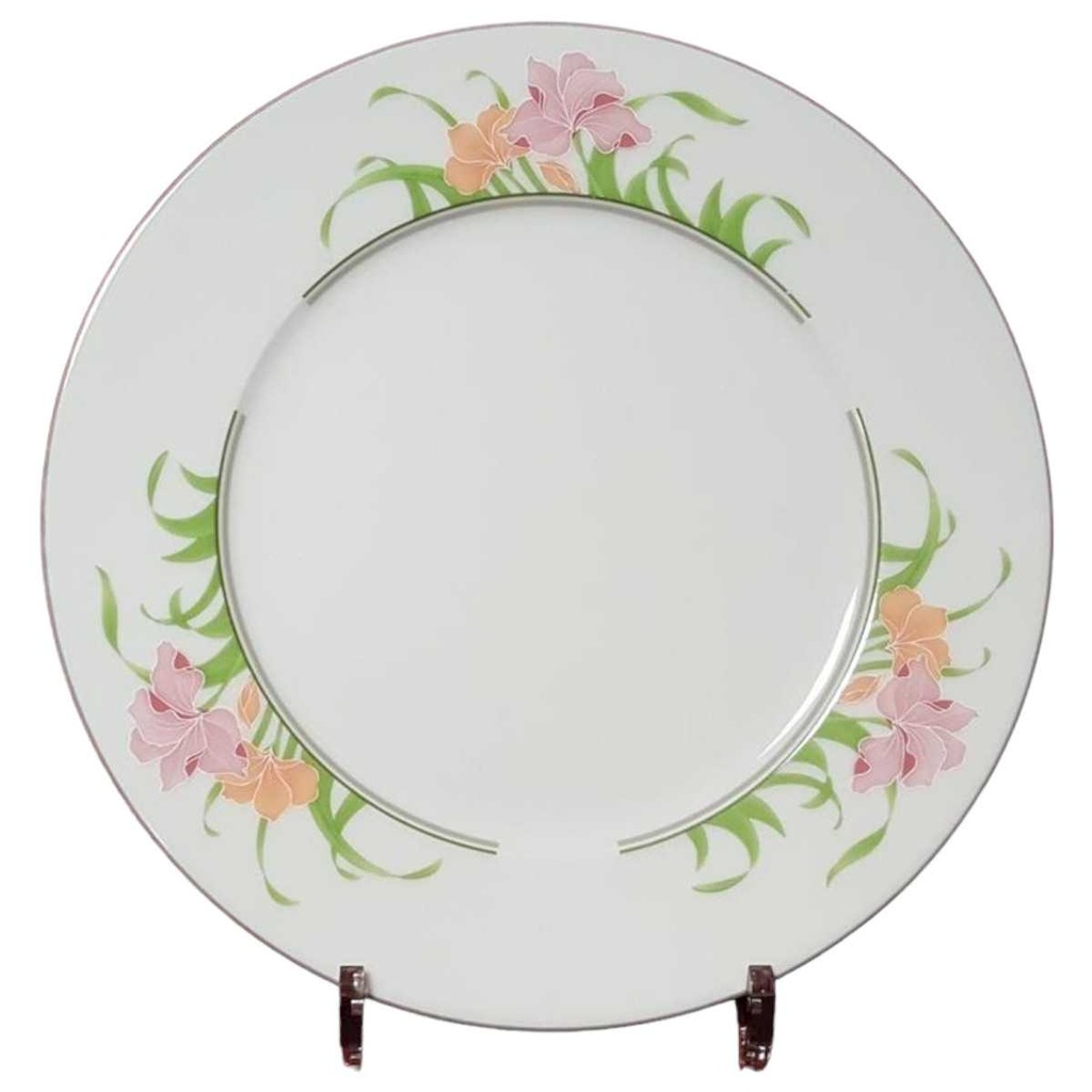 [45814703] Speiseteller Essteller 26,1 cm Winterling Marktleuthen Blumen gebraucht - gut