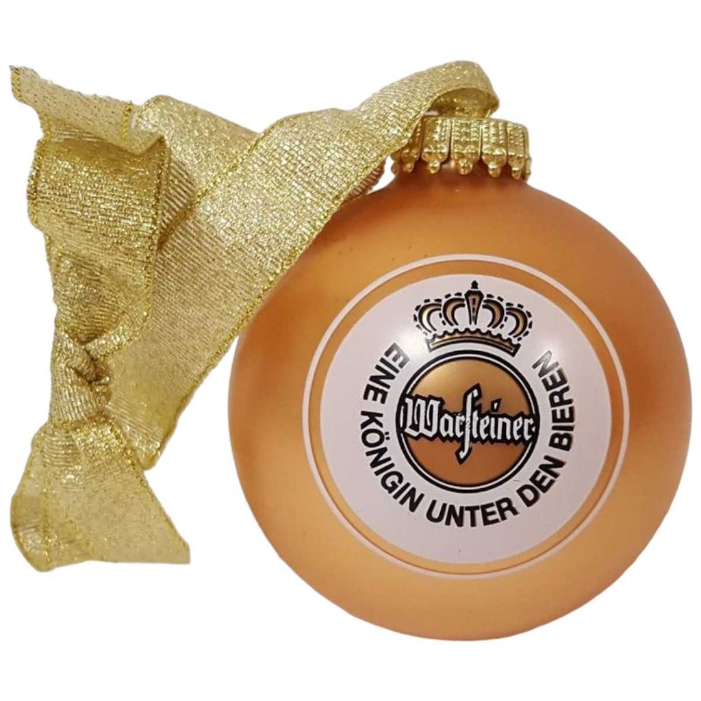 [45815017] Warsteiner Christbaumkugel Weihnachtskugel echt Glas D 6,5 cm