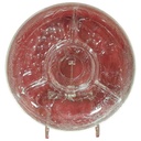 Fidenza 4 Teiliges Kabarett Rio Glas Italy D 25,6 cm