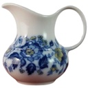 Milchkännchen Seltmann Weiden blau gelb Blumendekor Blumen gebraucht - sehr gut