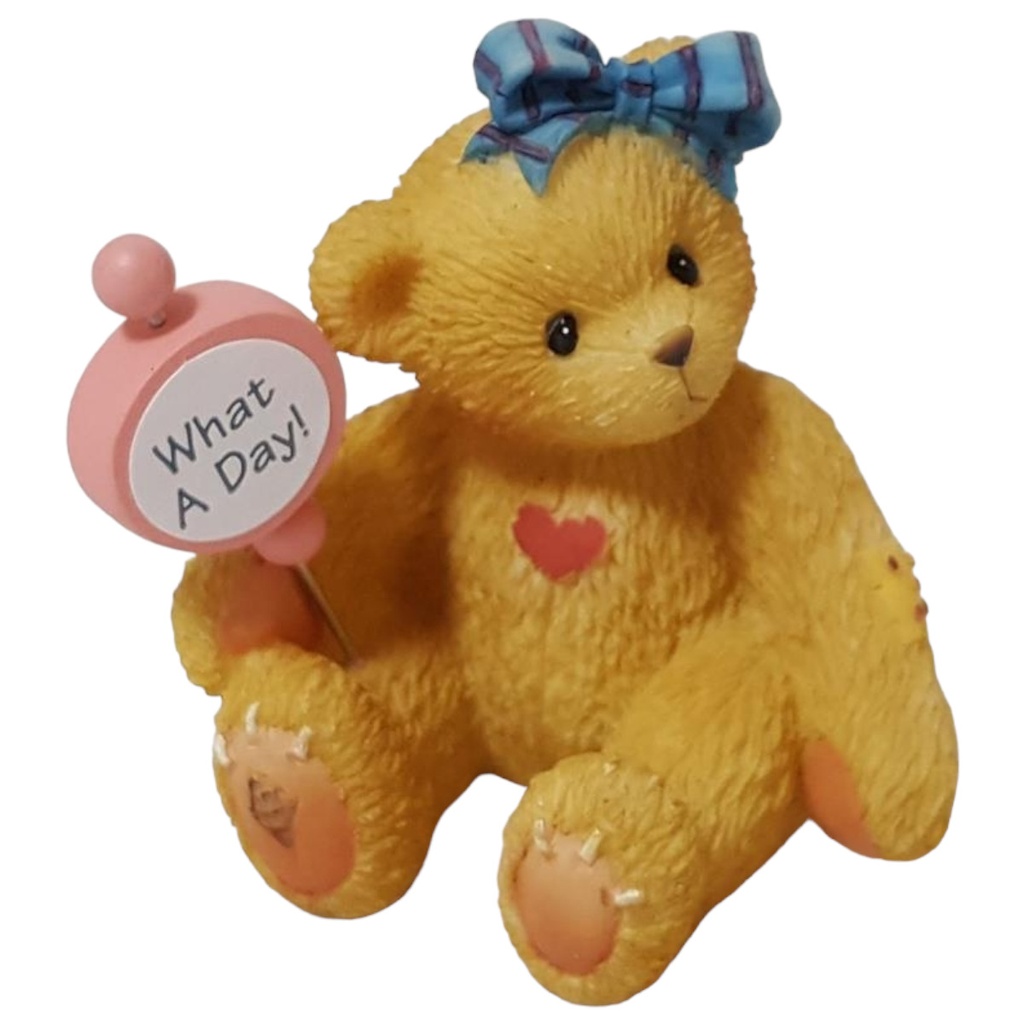 [45816264] Figur mini mit OVP Cherished Teddies What's A Day Everything's OK Figurine 1997 gebraucht - neuwertig