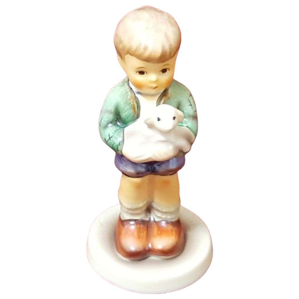 [45816310] Figur Skulptur Goebel Hummel Sei nicht bang Hum 483 H 9,5 cm in OVP
