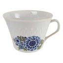 Kaffeetasse Mitterteich Form 700 Blau Dekor gebraucht - gut